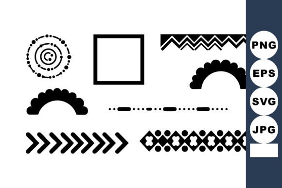 Abstract Geometric Shapes and Patterns V: Graphics & Illustrations for Local Branding