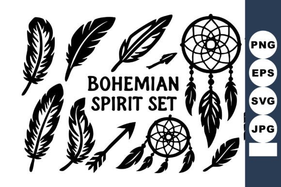 Bohemian Spirit Feather Arrow and Dreamc